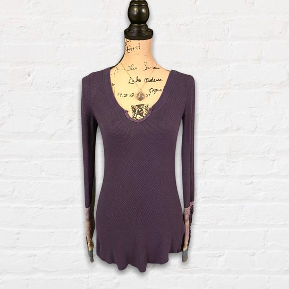 SOLD Elena Gilbert Free People Kombucha Thermal - Picture 4 of 5